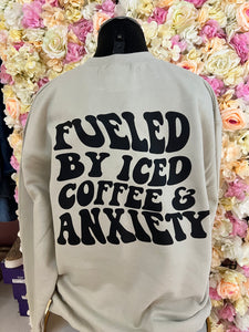 Fueled by ice coffee and Anxiety