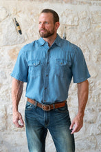 Load image into Gallery viewer, Men’s Denim Snap shirts